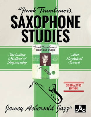 Aebersold - Frank Trumbauers Saxophone Studies - Book