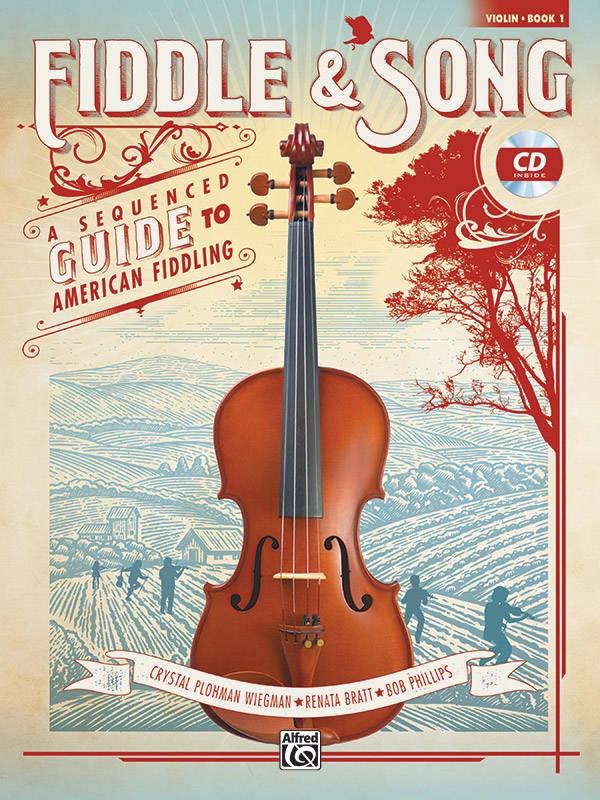 Fiddle & Song, Book 1 - Wiegman/Bratt/Phillips - Violin - Book/CD