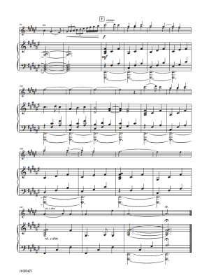 Prayer of Thanksgiving - Anderson - Violin/Piano - Sheet Music