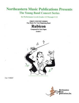 Northeastern Music Publications - Rubicon - Fagan - Concert Band - Gr. 1