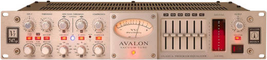 Avalon - VT-747SP - 2U Tube Stereo Opto-Comp/6-Band EQ