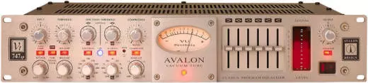 VT-747SP - 2U Tube Stereo Opto-Comp/6-Band EQ