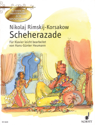 Schott - Scheherazade: Symphonic Suite for Orchestra, Op. 35 - Rimskij-Korsakow/Heumann - Piano - Book