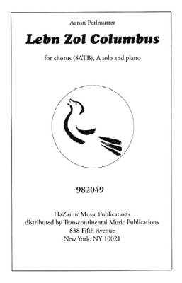 Transcontinental Music - Lebn Zol Columbus - Perlmutter/Rand - SATB