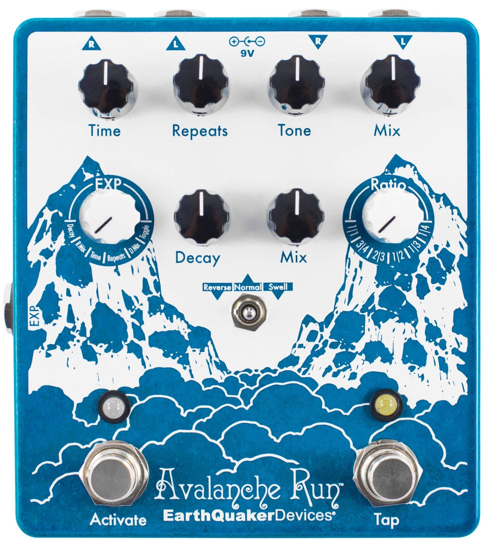 Avalanche Run V2 Stereo Reverb & Delay