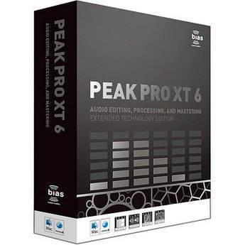 Peak Pro XT 6 - Stereo Mastering Suite