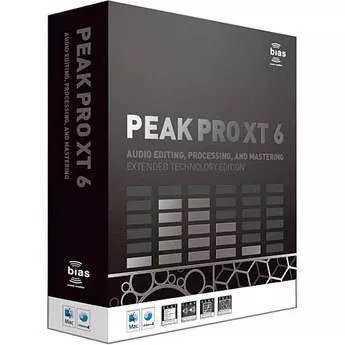 Peak Pro XT 6 - Stereo Mastering Suite