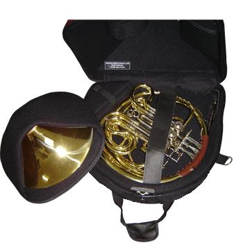 French Horn Case with Detachable Horn