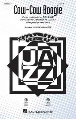 Hal Leonard - Cow-Cow Boogie - Raye /DePaul /Carter /Shaw - SATB