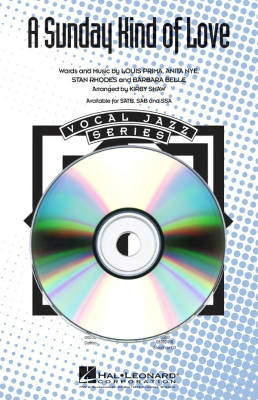 Hal Leonard - A Sunday Kind of Love - Shaw - ShowTrax CD