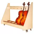 Melhart - Cello Storage Rack (6) w\/Wheels