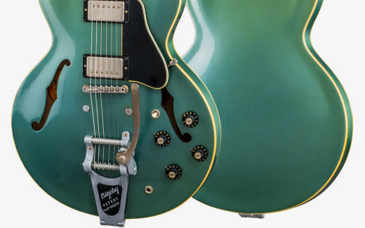 2018 ES-335 Anchor Stud Bigsby - Antique Pelham Blue