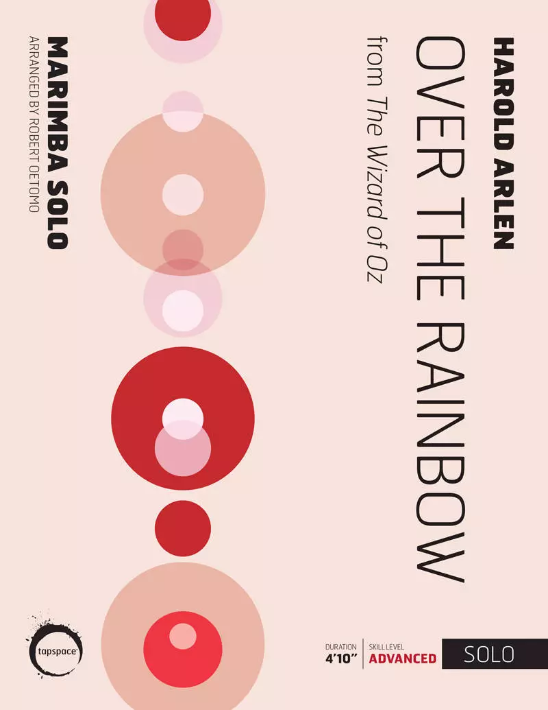 Over The Rainbow from \'\'The Wizard of Oz\'\' - Arlen/Oetomo - Marimba Solo