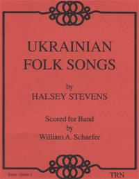 Ukrainian Folk Songs - Stevens/Schaefer  - Concert Band - Gr. 3.5