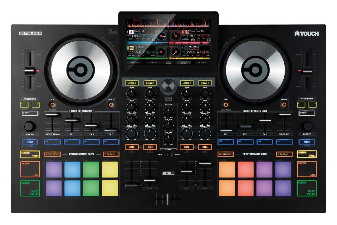 Reloop - Touch 7'' Full Colour Touchscreen Performance Controller
