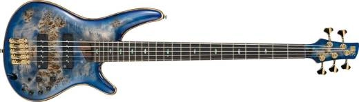 Ibanez - SR Premium Bass 5 String - Cerulean Blue Burst