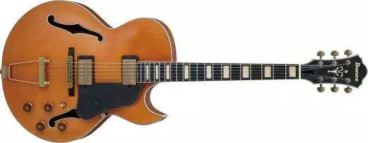 Artcore Expressionist Vintage AKJ Hollow Body Guitar - Dark Amber Low Gloss