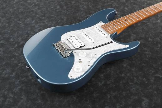 AZ Prestige Electric Guitar with Case - Ice Blue Metallic