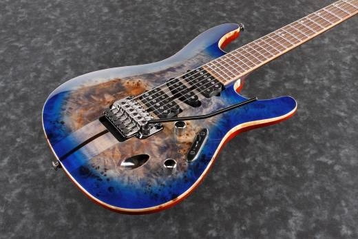 S Premium Electric Guitar - Cerulean Blue Burst