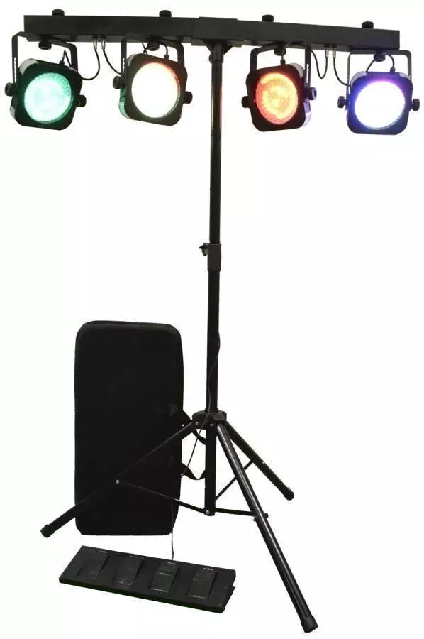 4 Head High Output LED Par System