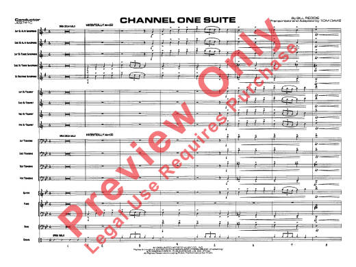 Channel One Suite - Reddie/Davis - Jazz Ensemble - Gr. 4 / 6