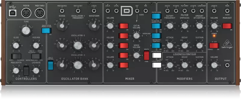 Model D Eurorack Analog Synthesizer