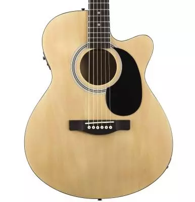 FA-135ce Cutaway Concert Acoustic-Electric Guitar - Natural