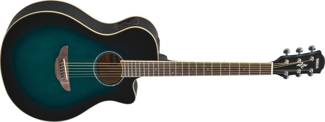 APX600 Acoustic Electric Guitar - Oriental Blue Burst