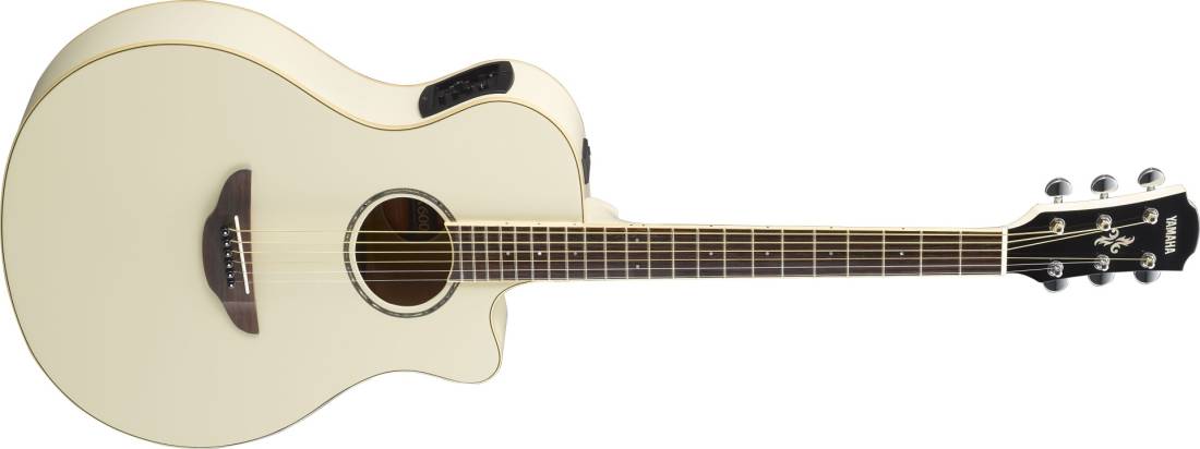 APX600 Acoustic Electric Guitar - Vintage White
