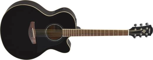 Yamaha - CPX600 Acoustic Electric Guitar - Black