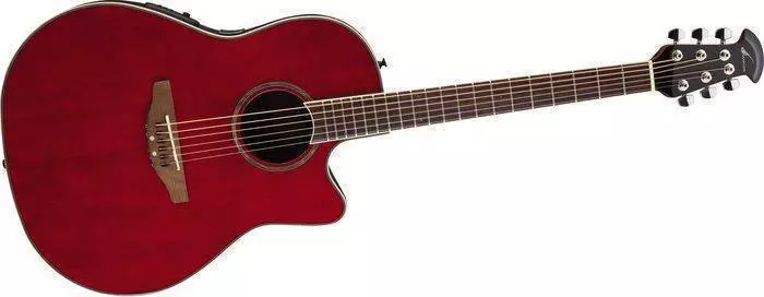 Celebrity Super Shallow Acoustic/Electric - Ruby Red