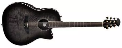Celebrity Super Shallow Acoustic/Electric - Trans Black