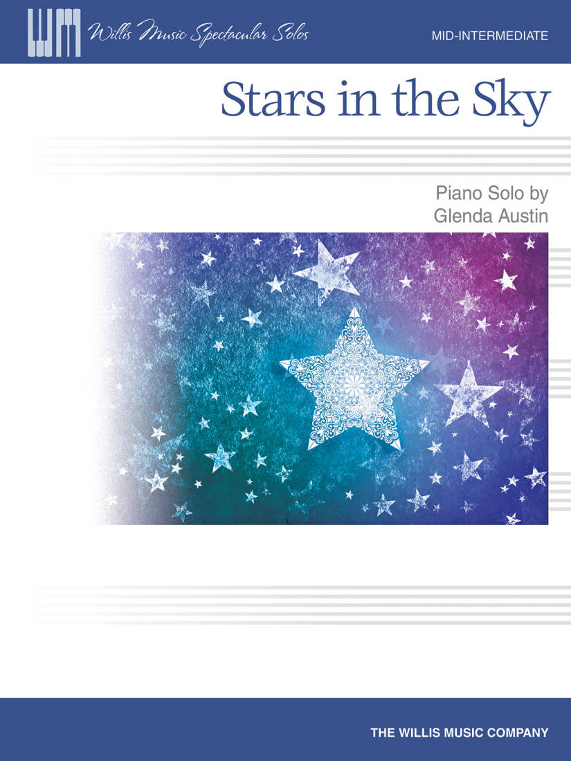 Stars in the Sky (Way up High) - Austin - Piano - Sheet Music