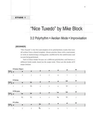 Contemporary Cello Etudes: Studies in Style & Technique - Block - Cello - Book/Audio Online