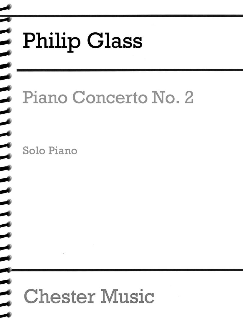 Piano Concerto No. 2 For 2 Pianos - Glass - Piano Duet (2 Pianos, 4 Hands)