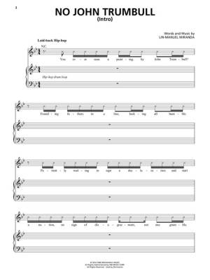 The Hamilton Mixtape - Miranda - Piano/Vocal/Guitar - Book
