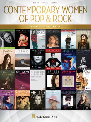 Hal Leonard - Contemporary Women of Pop & Rock (2nd Edition) - Piano/Vocal/Guitar - Book