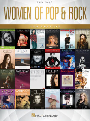 Women of Pop & Rock (2nd Edition) - Easy Piano - Book