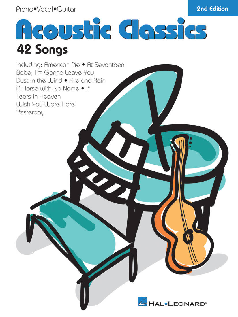 Acoustic Classics (2nd Edition): 42 Songs - Piano/Vocal/Guitar - Book
