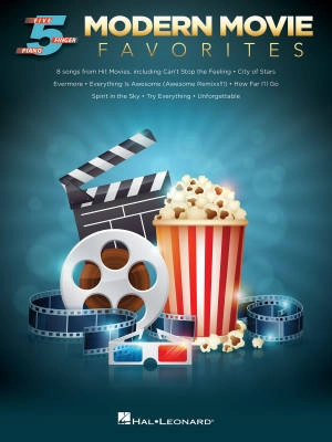 Modern Movie Favorites for Five-Finger Piano - Book