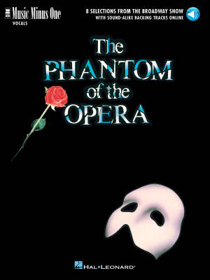 Music Minus One - The Phantom of the Opera - Webber - Book/Audio Online