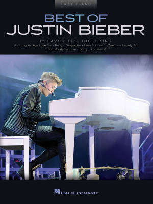 Hal Leonard - Best of Justin Bieber - Easy - Book