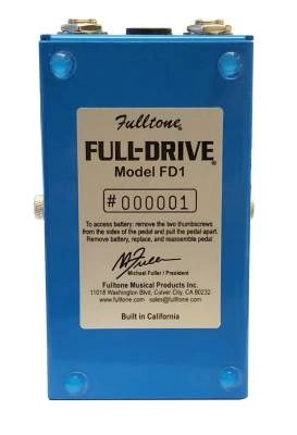 Full-Drive 1 Overdrive Pedal