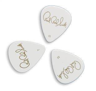 Solid White Picks (12 Pack) - Thin