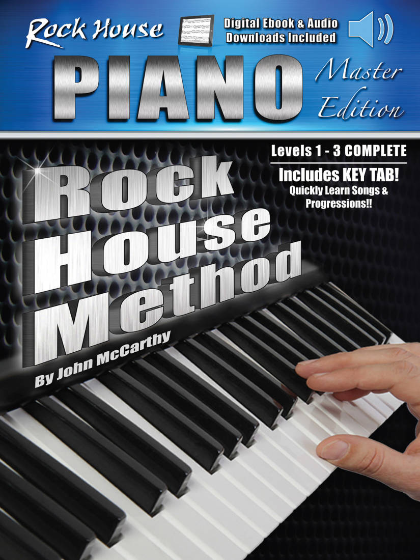The Rock House Piano Method: Master Edition - McCarthy - Book/Media Online