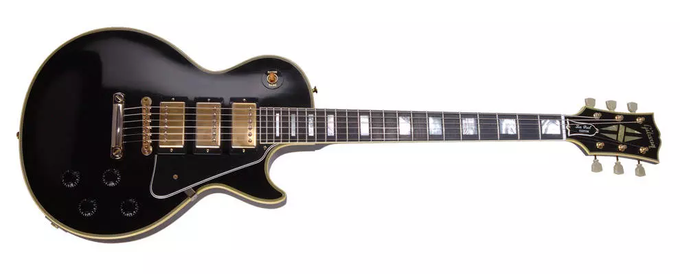 2018 1957 Les Paul Custom 3-Pickup VOS - Ebony