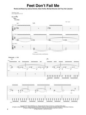 Queens of the Stone Age: Villains - Guitar TAB - Book
