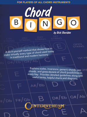 Hal Leonard - Chord Bingo:  For Players of All Chord Instruments - Sheridan - Book