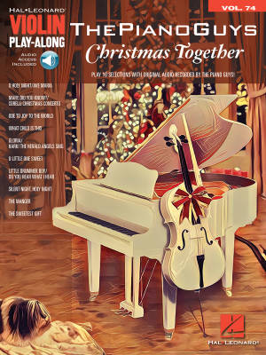 The Piano Guys, Christmas Together: Violin Play-Along Volume 74 - Book/Audio Online