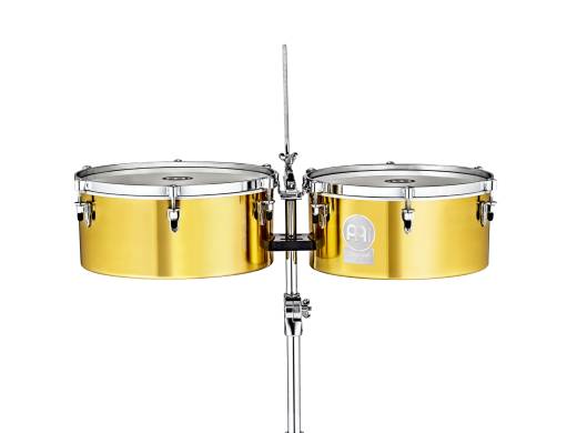Solid Brass Timbales, Diego Gale Model
